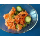 Smoked Salmon, Cucumbers and Lime