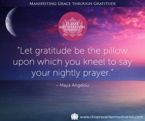 Manifesting Gratitude