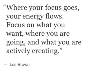 Focus energy